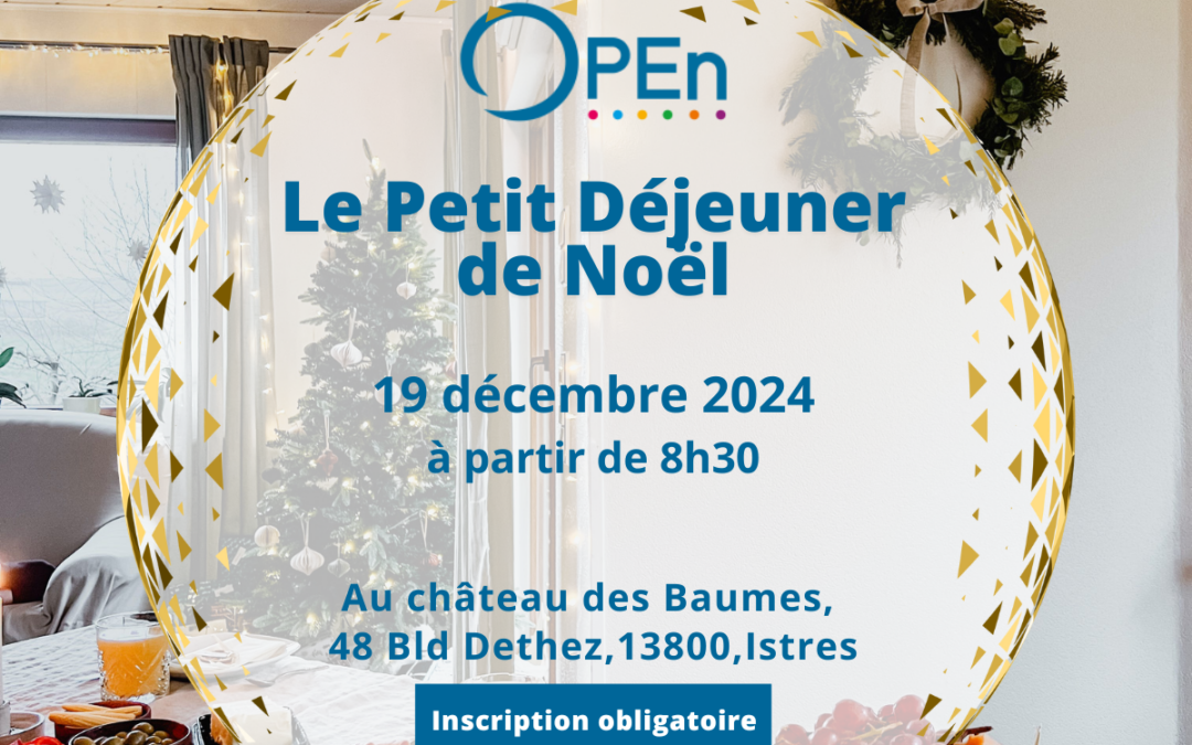 19 décembre 2024 – Petit Déjeuner de Noël – Château des Baumes, 13800 Istres